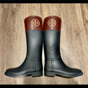 Tory Burch Diana Rubber Riding Boot